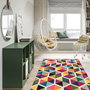 Conceptum Alfombra Woopamuk287 Multicolor 80 x 150 cm